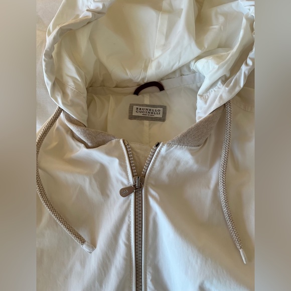 Brunello Cucinelli - Bomber Jacket with hood - Picture 3 of 13